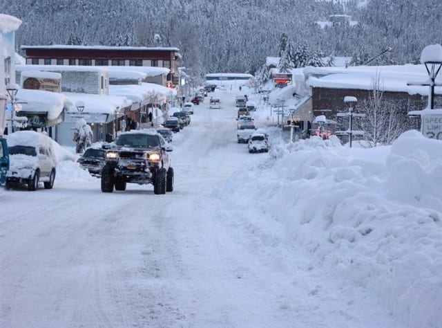 世界で最も雪の降る町