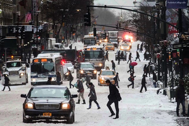 世界で最も雪の降る町