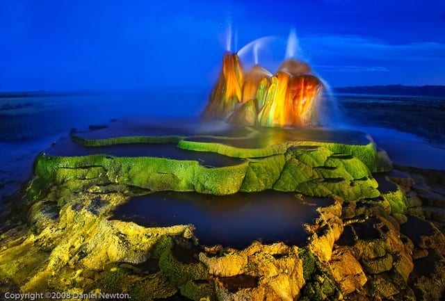 フライ・ガイザー（Fly Geyser）