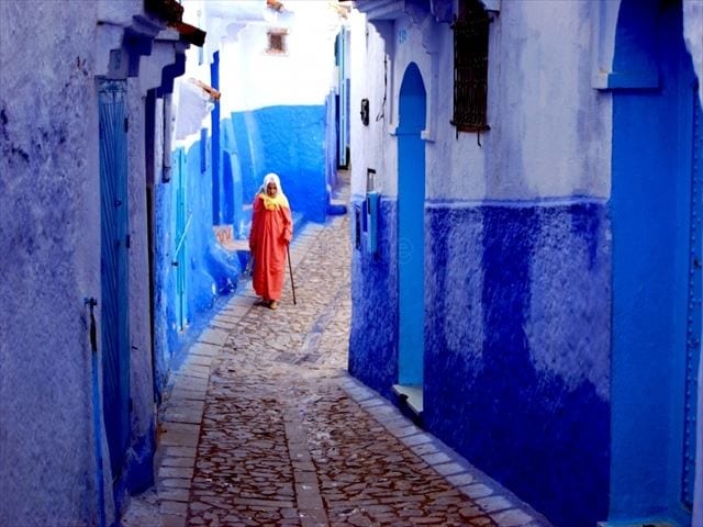 シャウエン(Chefchaouen,Chaouen)；美しい青の町