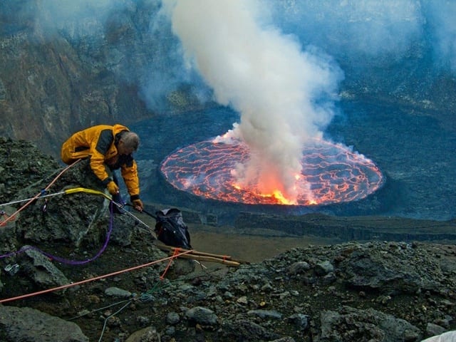 ニーラゴンゴ山（Mount Nyiragongo）