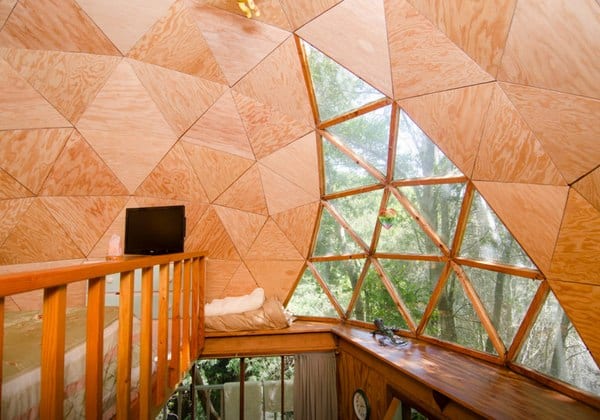 Mushroom Dome Cabin_ #1 on airbnb - Cabins for Rent in Aptos-2