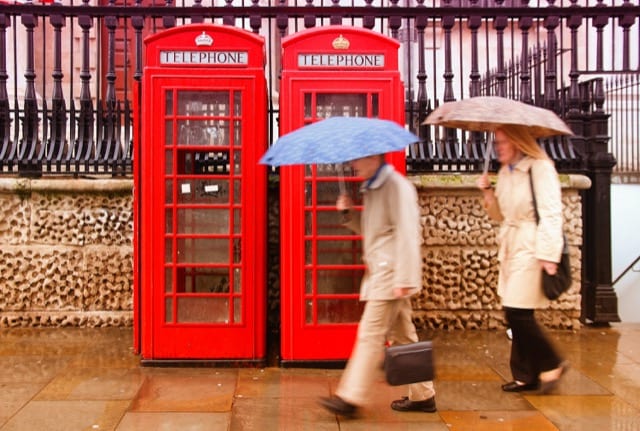 旅人が抱きがちなロンドンにまつわる7つの誤解：雨の日のロンドン