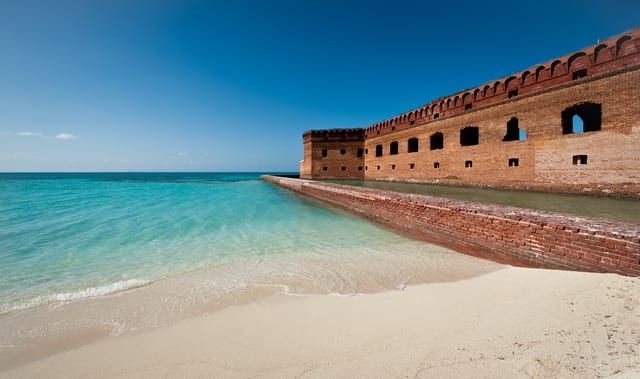 「ドライ・トートガス諸島（Dry Tortugas）」